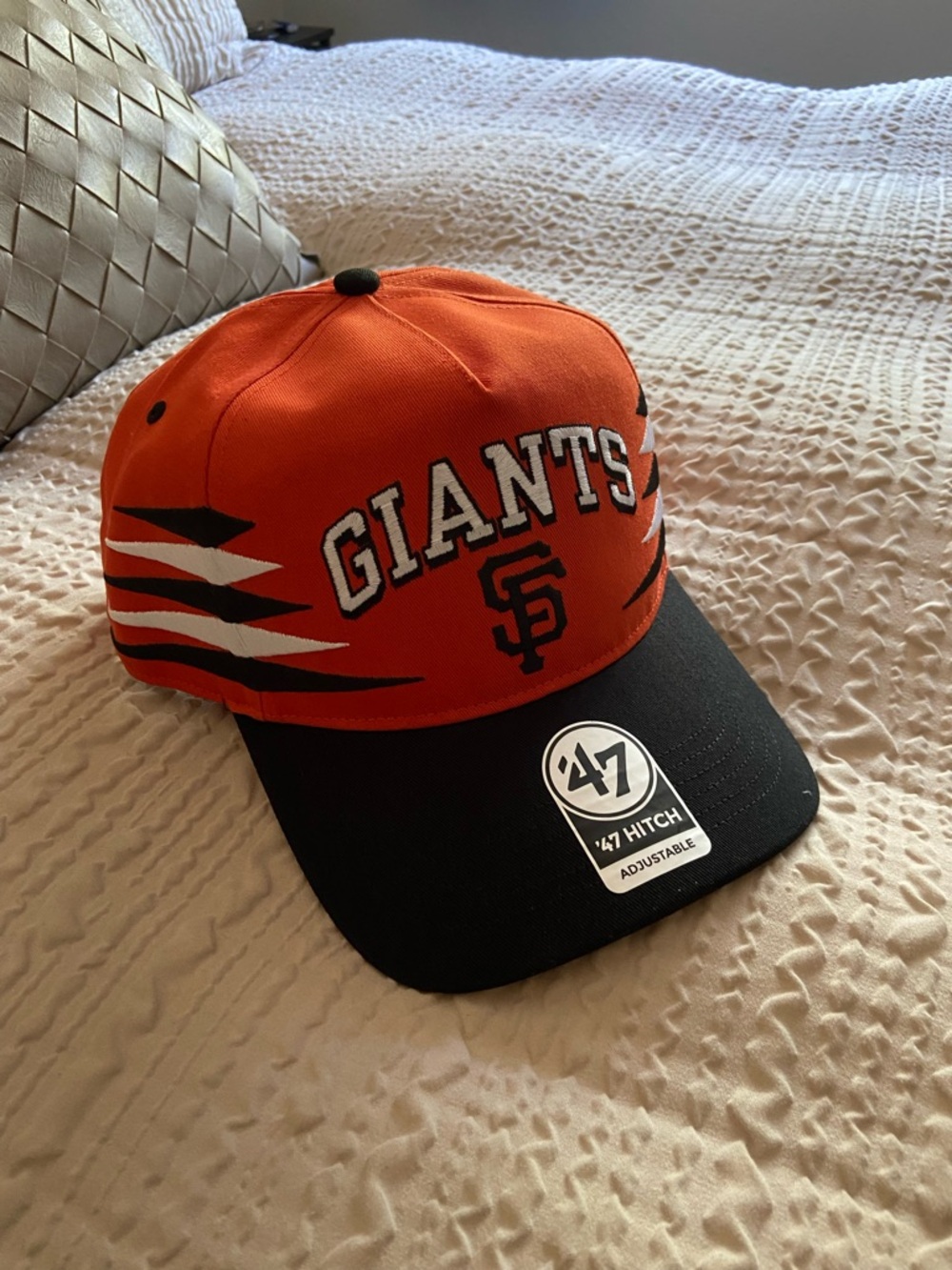 47 Brand San Francisco Giants Orange and Black Cap